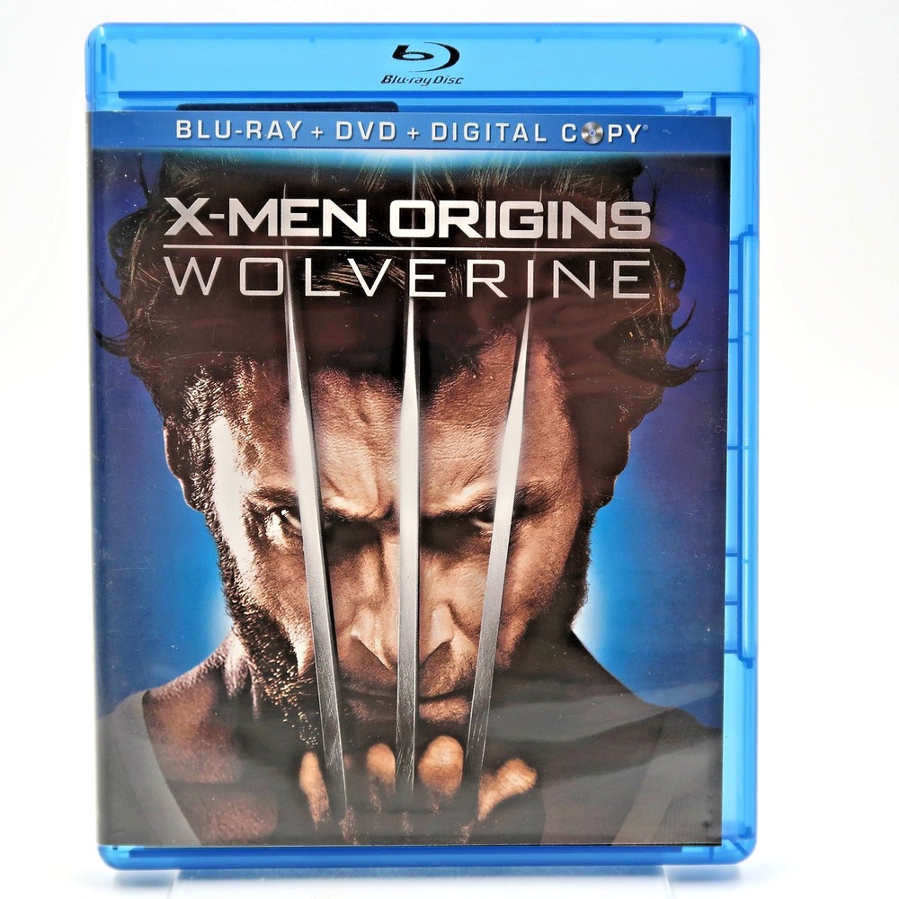 X-Men Origins Wolverine Blu-ray DVD 2009 Hugh Jackman Liev Schreiber Reynolds